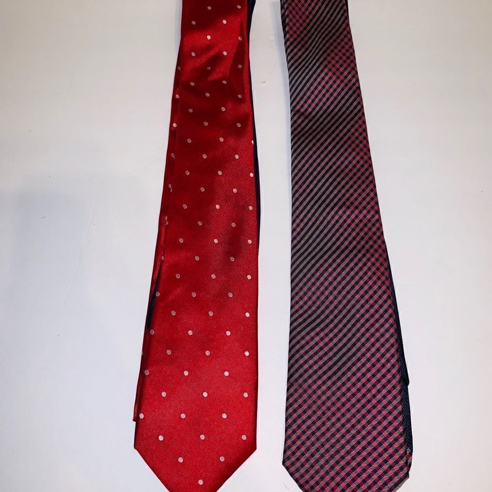 Lot of 2 Tommy Hilfiger ties